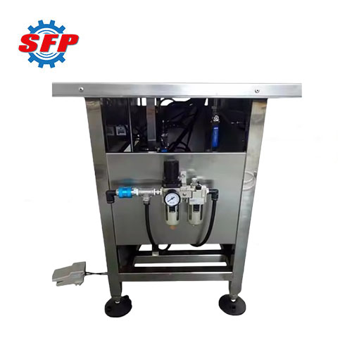 Vertical Semi Automatic Aerosol Filling Machine